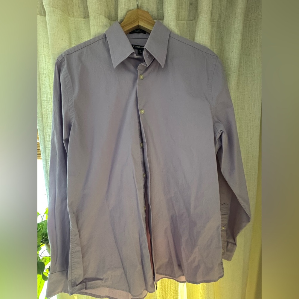 Express Lavender Dress Shirt